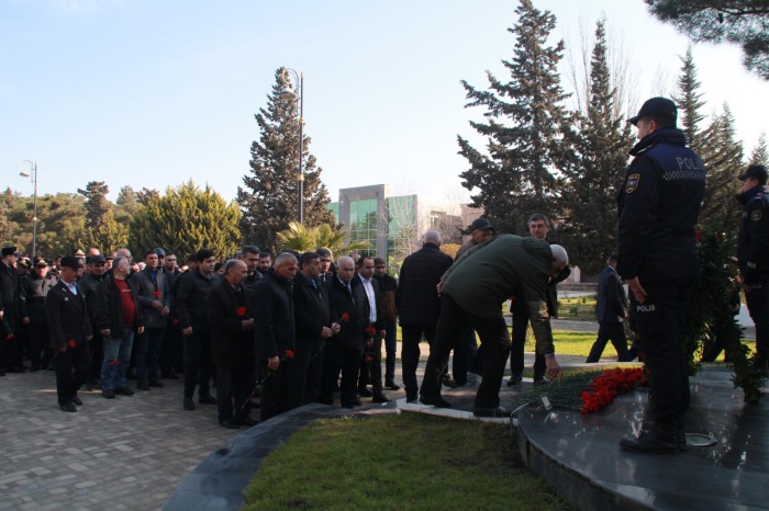 Neftçalada Xocalı soyqırımının 31-ci il dönümü yad olunub - FOTO