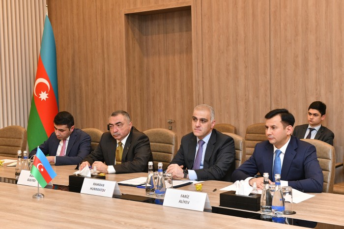 Rəhman Hümmətov Ukrayna Ali Radasının deputatları ilə görüşdü - FOTOLAR