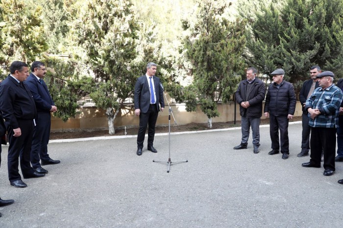 "Səyyar qəbul otağı" Naftalan sakinlərinin ixtiyarına verildi - FOTO