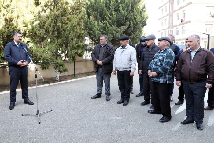 "Səyyar qəbul otağı" Naftalan sakinlərinin ixtiyarına verildi - FOTO