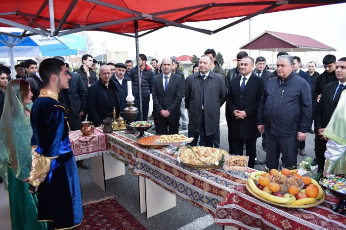 ADAU-da “Heydər Əliyev İli” çərçivəsində ağacəkmə aksiyası keçirilib - FOTO