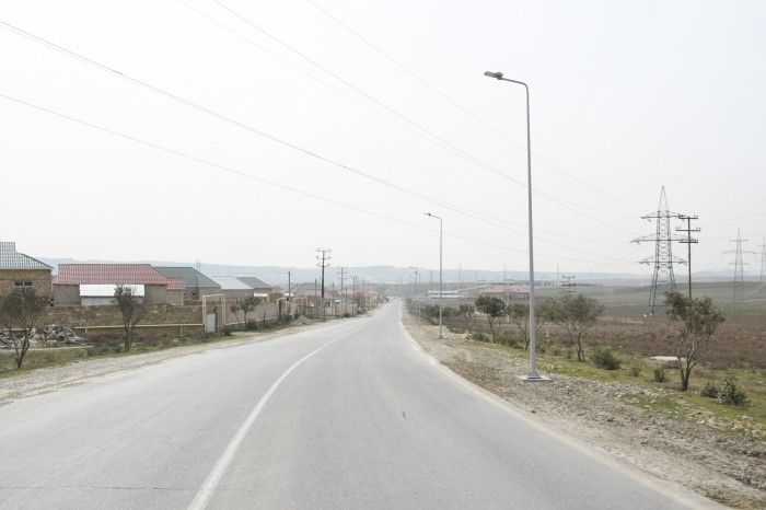 Abşeronda abadlıq-təmizlik işləri davam etdrilir - FOTOLAR