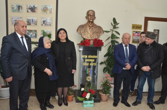 Vətən Müharibəsi Qəhrəmanının anım mərasimi keçirildi - FOTOLAR