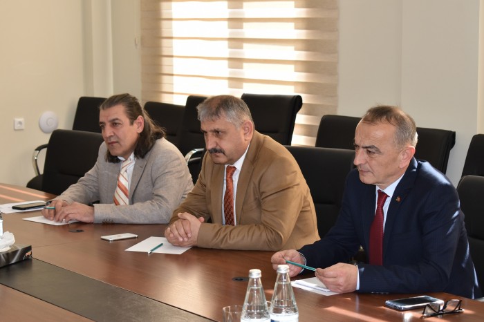 Konya Qida və Kənd Təsərrüfatı Universitetinin nümayəndə heyəti ADAU-da - FOTOLAR