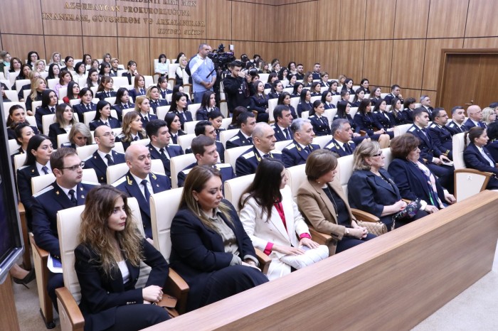 Baş Prokurorluqda qadınlarla görüş keçirildi - FOTOLAR