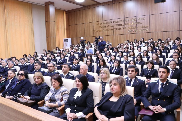 Baş Prokurorluqda qadınlarla görüş keçirildi - FOTOLAR