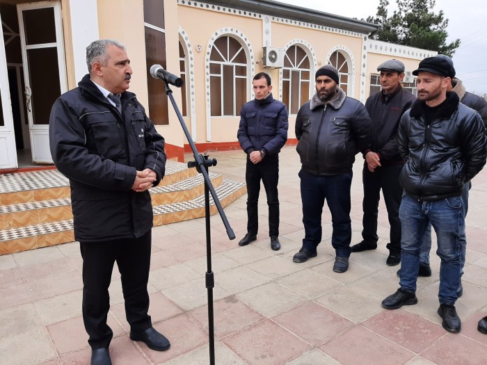 Hacıqabul sakinlərinin problemləri dinlənilib - FOTO