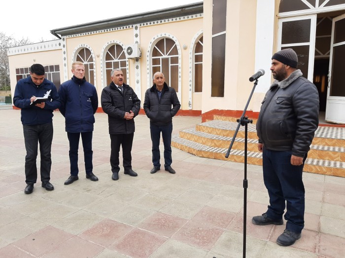 Hacıqabul sakinlərinin problemləri dinlənilib - FOTO