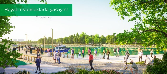 Pəncərəsi təbiətə açılan mənzillər “Park Yasamal”da!
