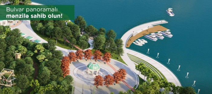 Pəncərəsi təbiətə açılan mənzillər “Park Yasamal”da!