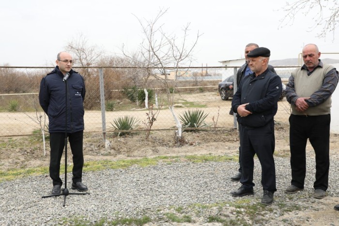 Sahibkarlarla növbəti görüş Salyan rayonunda keçirildi - FOTOLAR