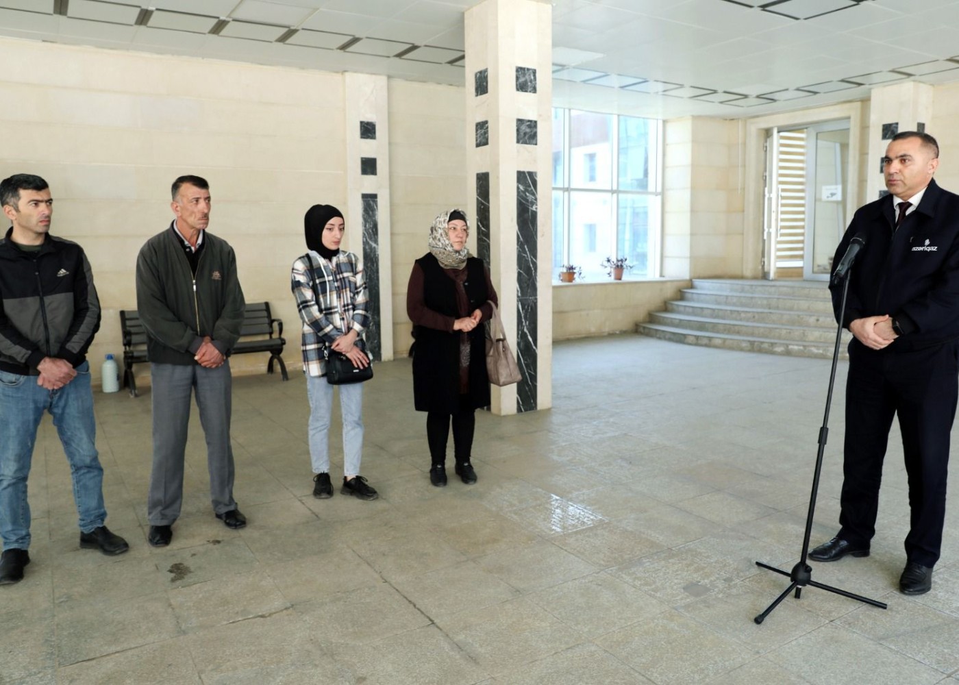 Lənkəranlılar "Açıq mikrofon" aksiyasında müraciətlərini ünvanladılar - FOTOLAR