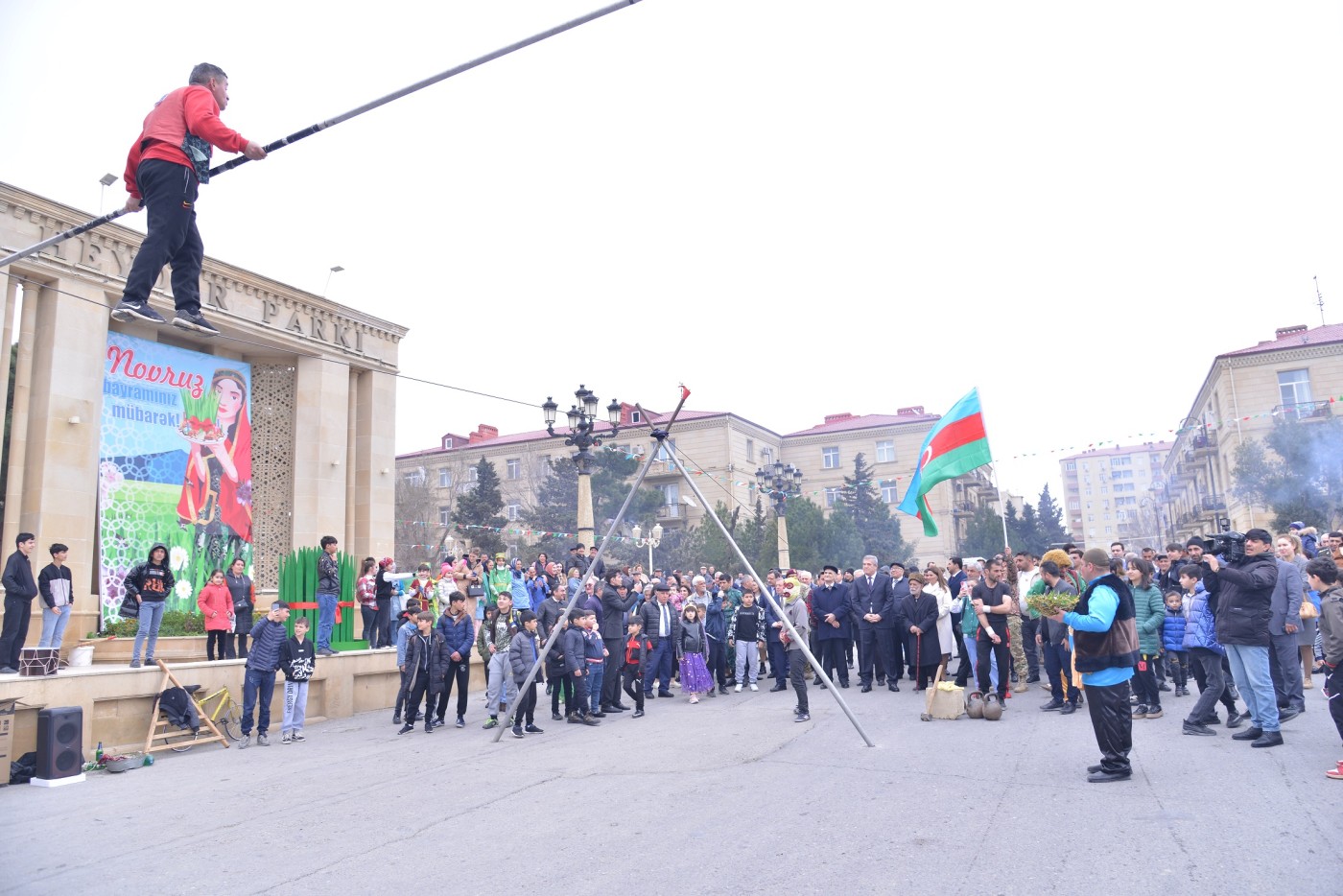 Qaradağda Novruz şənliyi təşkil olundu - FOTOLAR