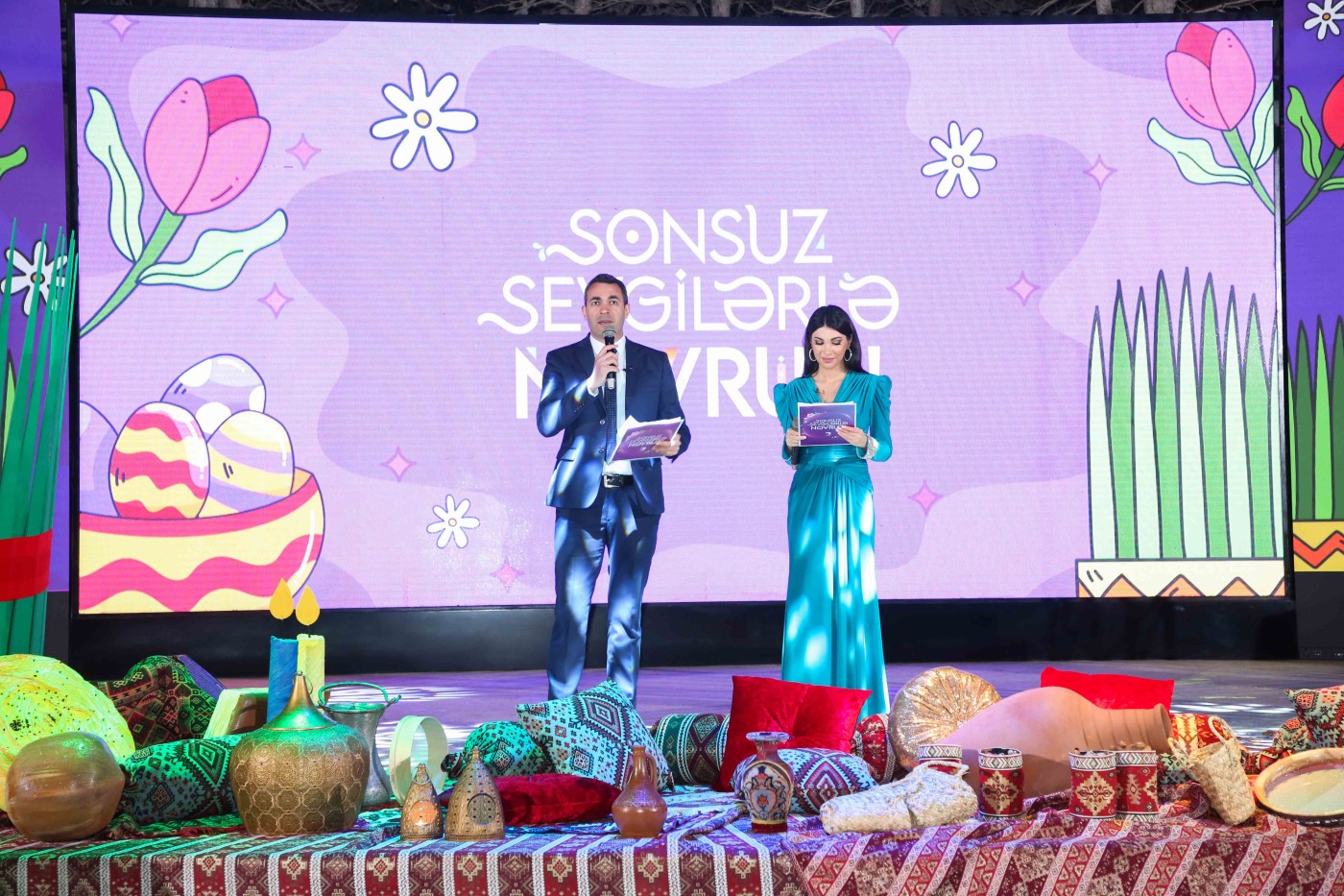 Xətaidə  "Sonsuz sevgilərlə Novruz"adlı konsert proqramı təşkil olundu - FOTOLAR