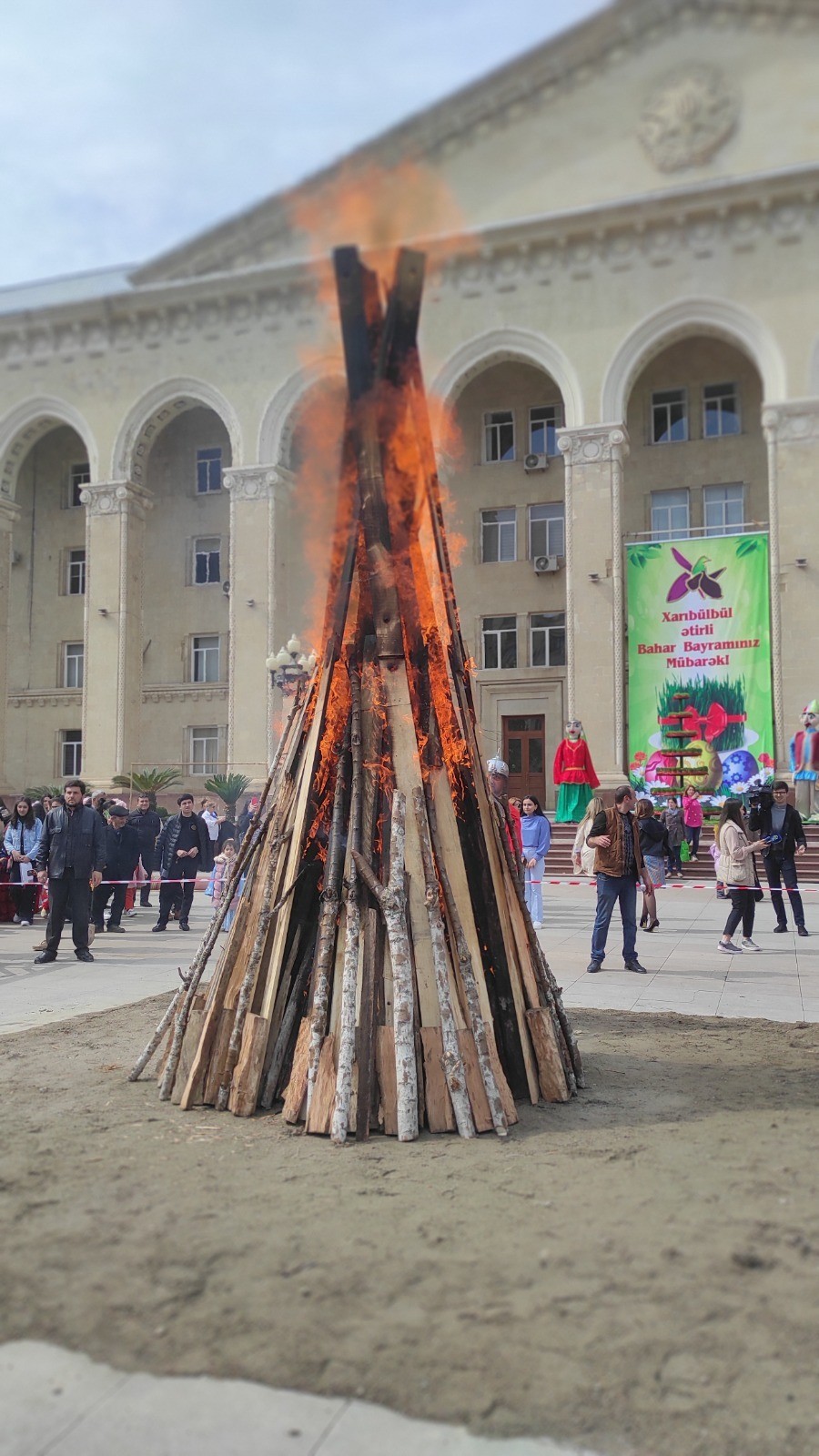 Gəncədə Novruz Bayramı münasibətilə ümumşəhər tədbiri keçirilib - FOTO