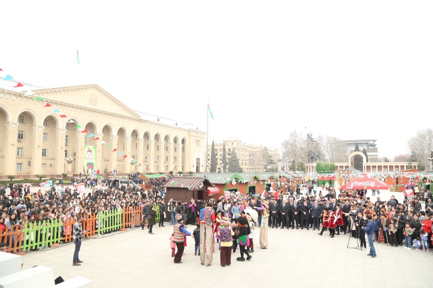 Gəncədə Novruz Bayramı münasibətilə ümumşəhər tədbiri keçirilib - FOTO