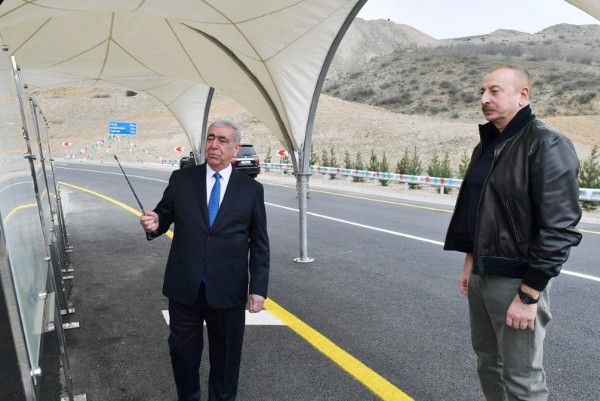 Prezident Talış-Tapqaraqoyunlu-Qaşaltı sanatoriyası yolunun açılışını etdi- YENİLƏNİB