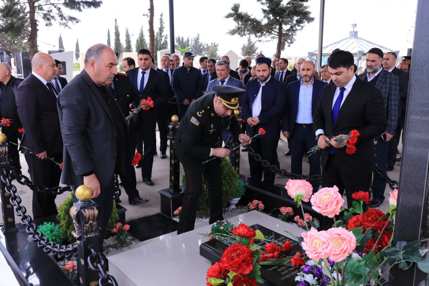 Neftçalada Aprel döyüşlərinin 7-ci ili qeyd olunub - FOTO