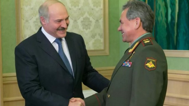 Lukaşenko Şoyqu ilə görüşdü 
