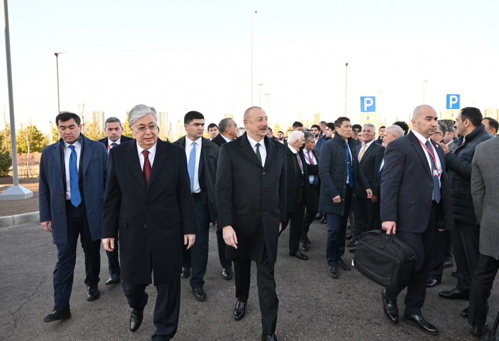 Astanada Heydər Əliyev küçəsinin açılışı olub - FOTOLAR (YENİLƏNİB)