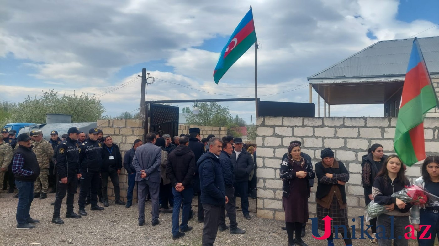 Şəhid Vidadi Zalovla vida mərasimi keçirildi - FOTO