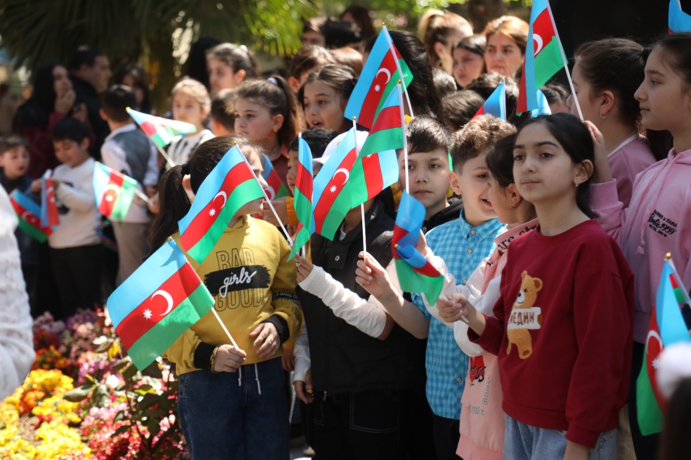 Gəncədə yeni parkın açılışı olub - FOTO