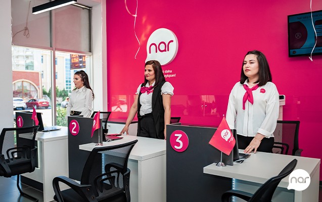 Naxçıvanda "Nar"ın yeni mağazası təqdim edildi - FOTOLAR