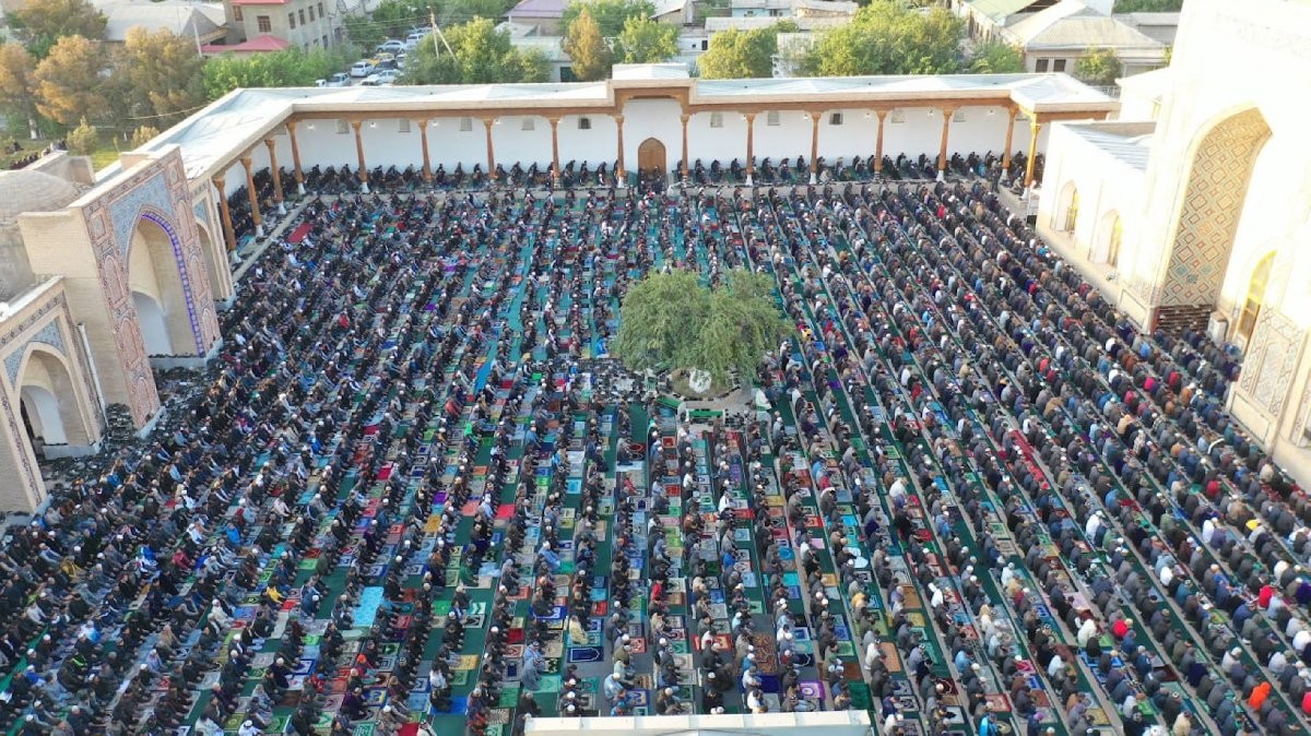 Müsəlmanları bir araya gətirən bayram - FOTOLAR