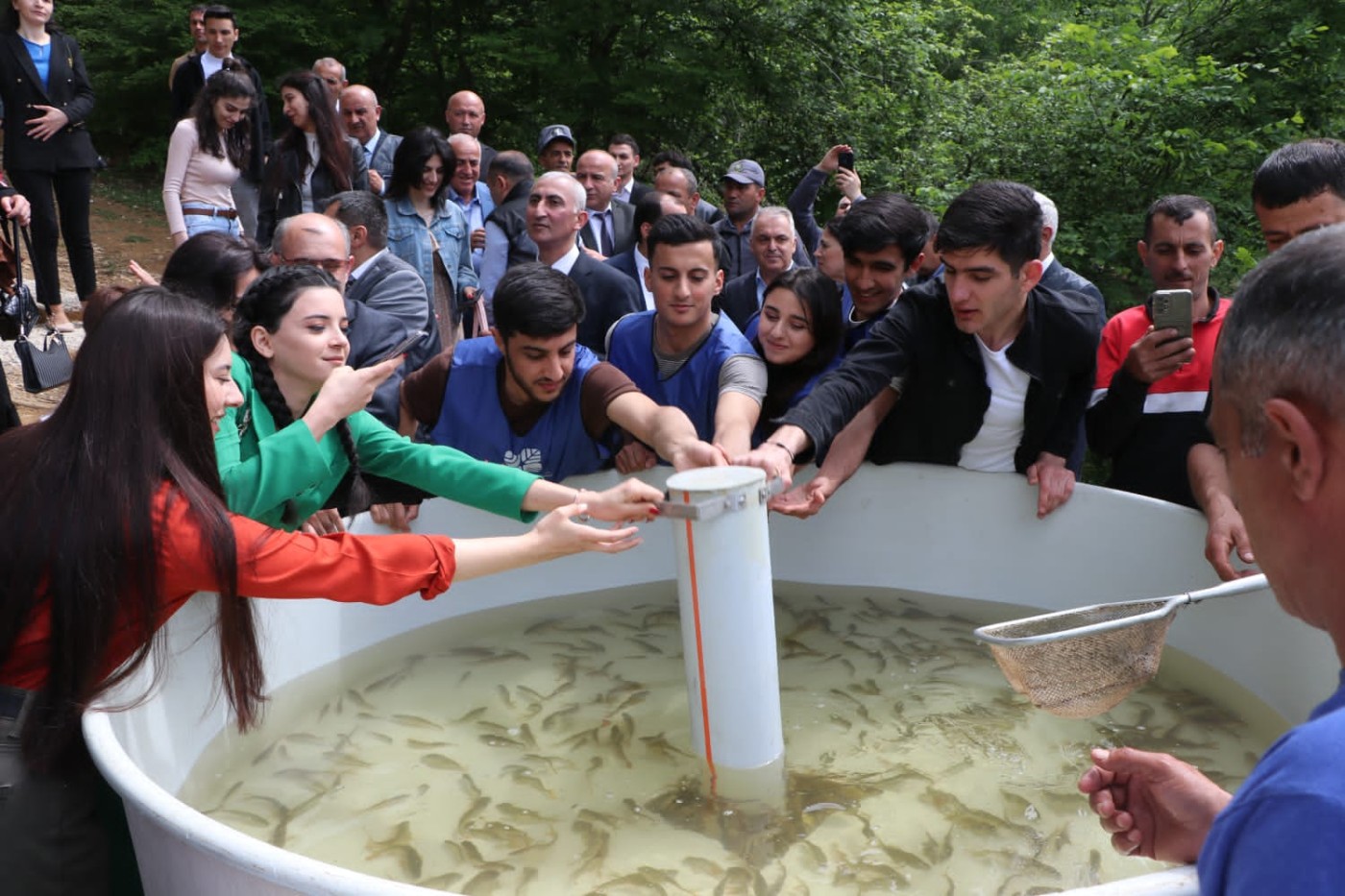 Hirkan Milli Parkında turist marşrutları yeni nişanlarla tənzimlənəcək - FOTOLAR