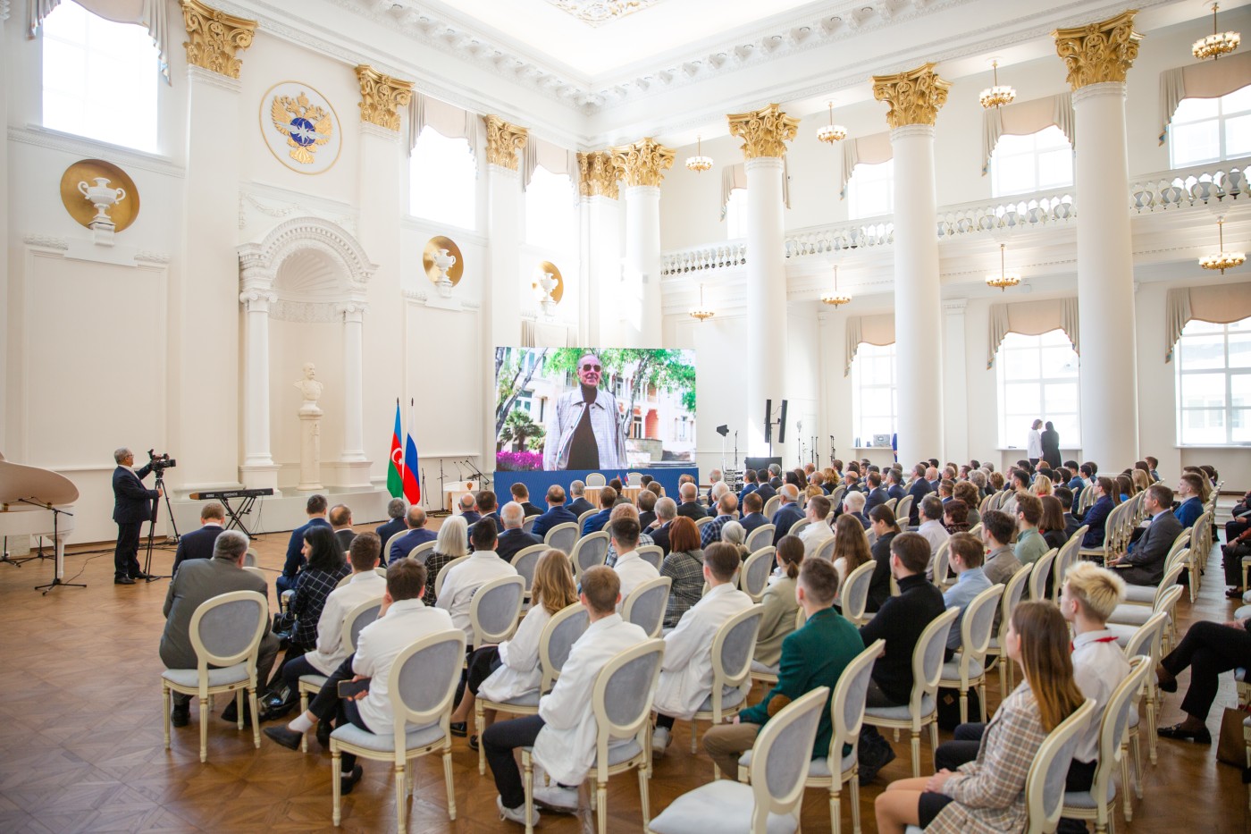 Moskvada “Heydər Əliyev və Baykal-Amur magistral xətti” mövzusunda tədbir keçirilib - FOTO