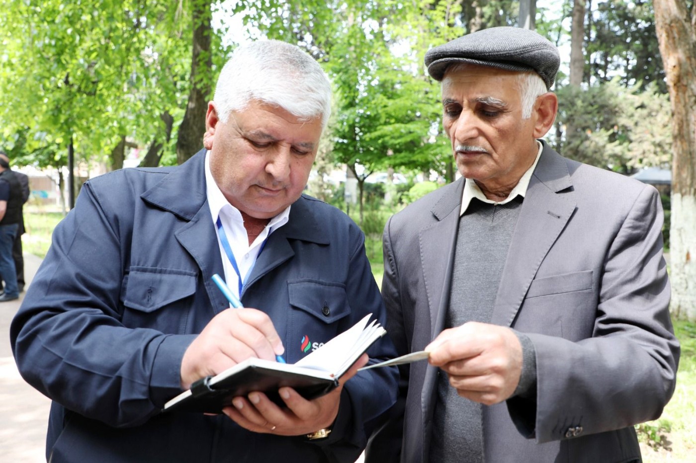 20-yə yaxın Tovuz sakini "Açıq mikrofon"un imkanlarından yararlandı  - FOTOLAR