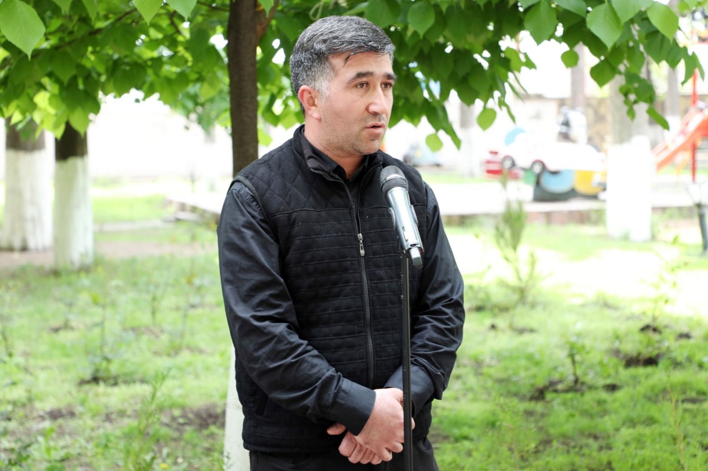 20-yə yaxın Tovuz sakini "Açıq mikrofon"un imkanlarından yararlandı  - FOTOLAR