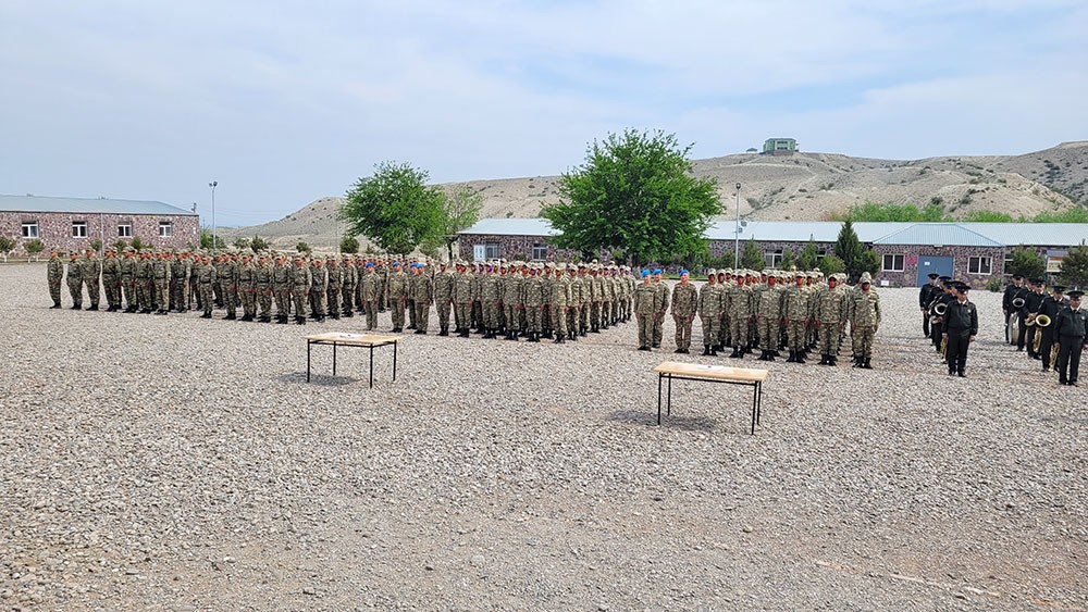 Komando kursunun növbəti buraxılış mərasimi olub - FOTOLAR