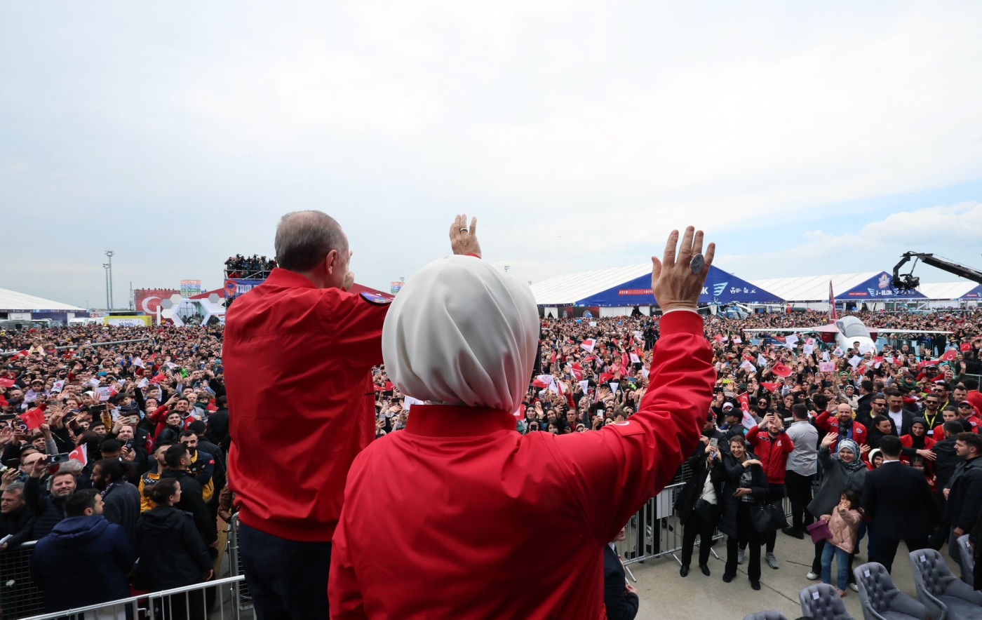 Əminə Ərdoğan festivaldan paylaşım etdi - FOTOLAR