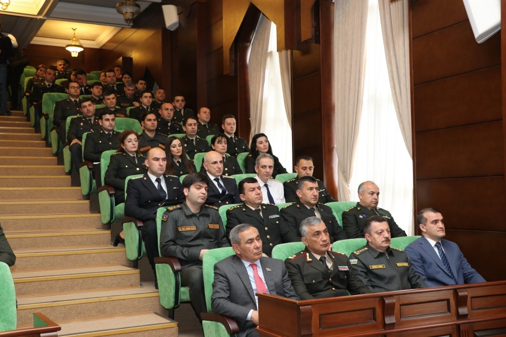 Hərbi Prokurorluqda Heydər Əliyevin 100 illik yubileyi ilə bağlı tədbir keçirildi - FOTOLAR