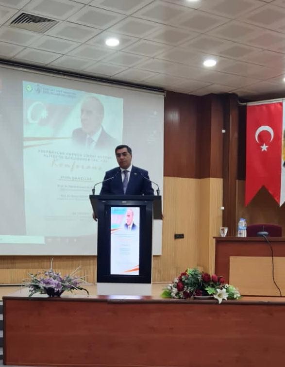 İğdır Universitetində  “Heydər Əliyevin anadan olmasının 100-cü ili” adlı konfrans keçirilib - FOTO