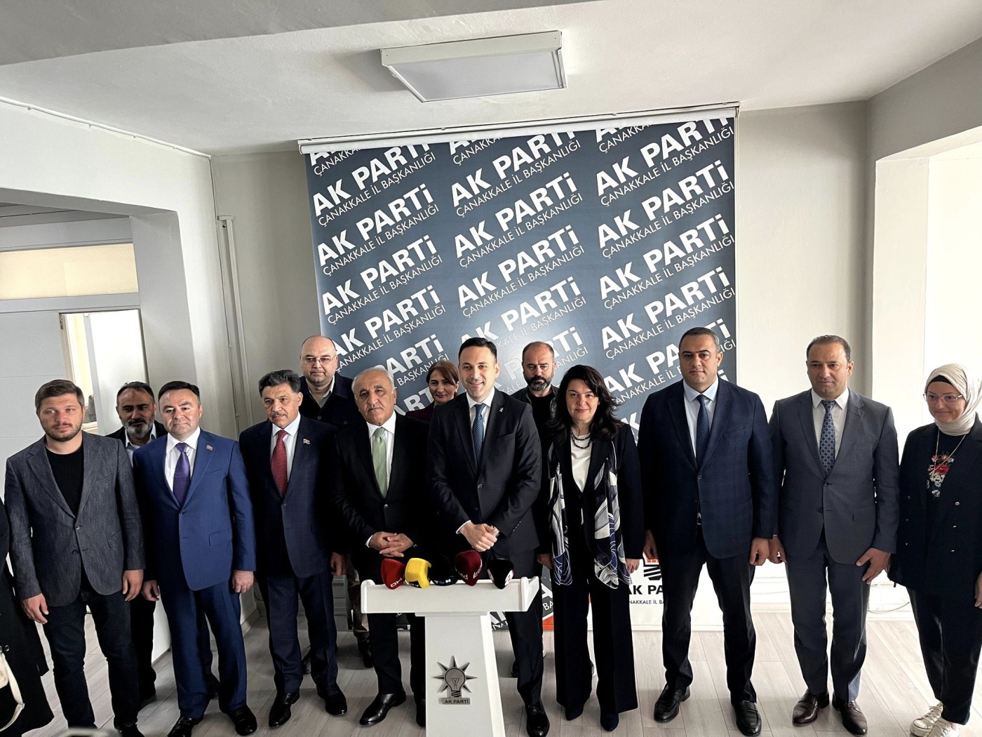 YAP-dan olan deputatlar Türkiyədə görüşlər keçirib - FOTOLAR