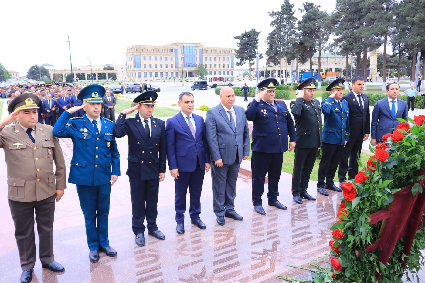 Neftçalada Heydər Əliyevin 100 illik yubileyi qeyd olunub - FOTOLAR