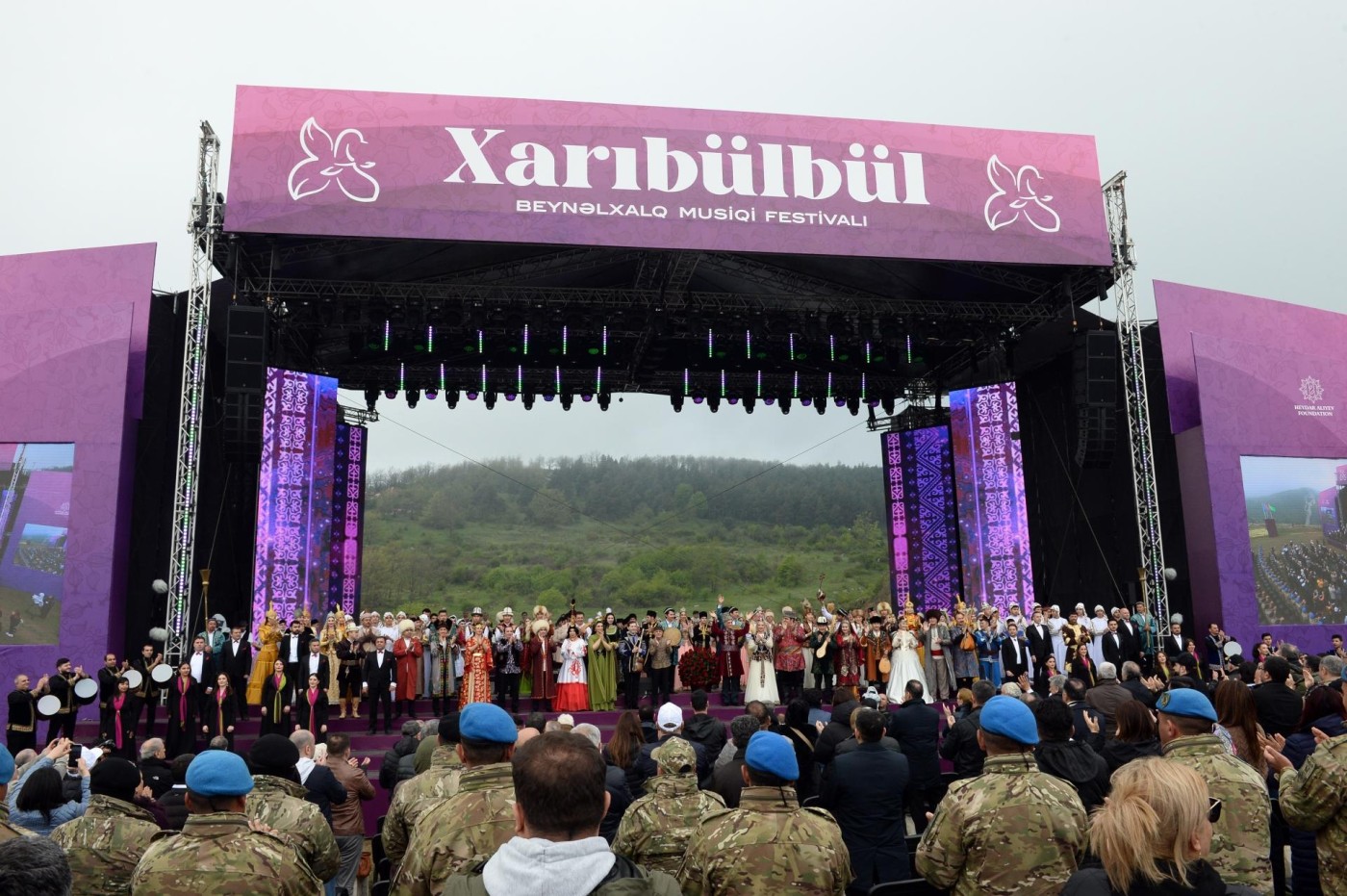Şuşada “Xarıbülbül” Beynəlxalq Musiqi Festivalının qala-konserti olub - FOTOLAR