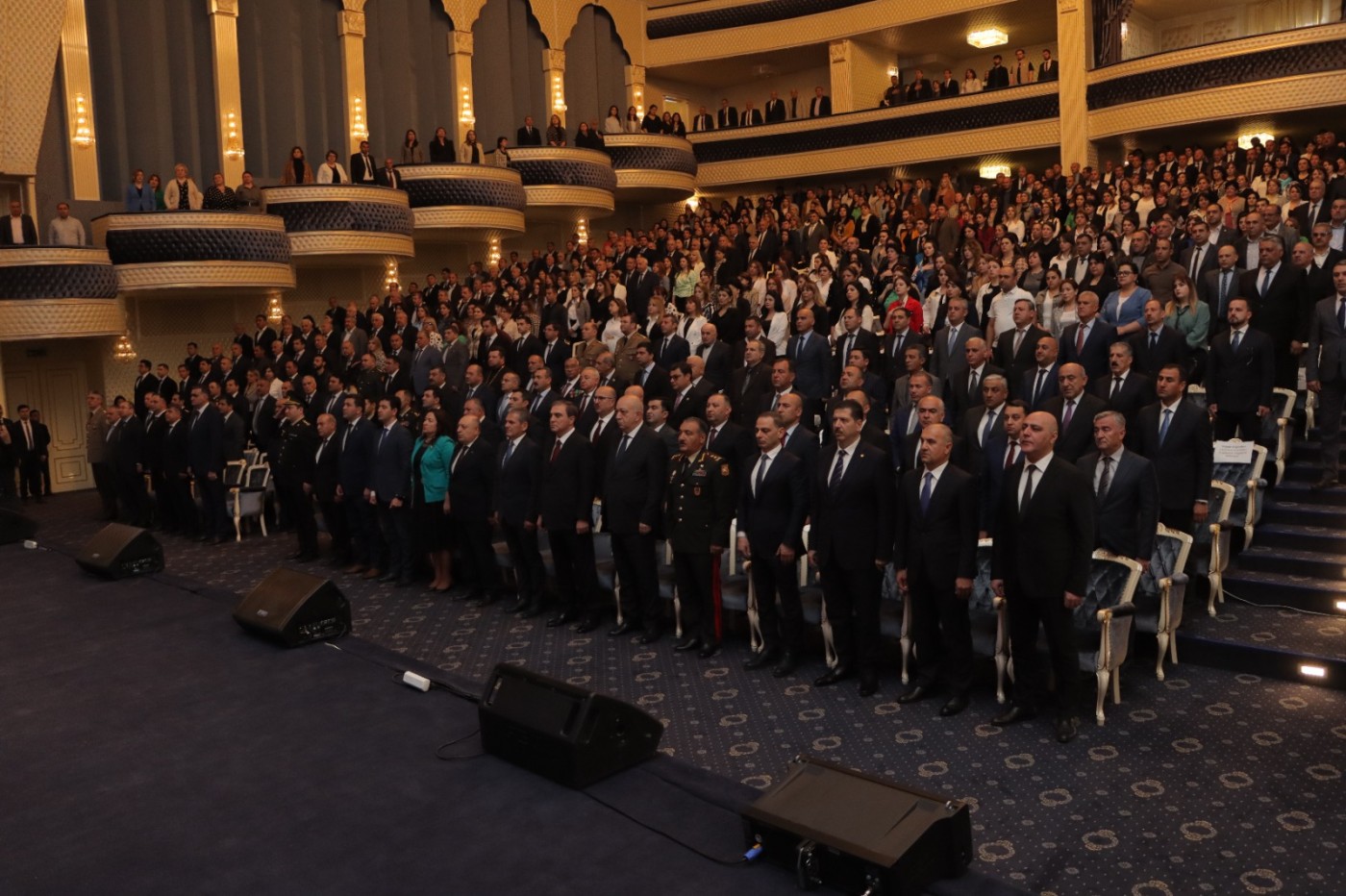 Gəncədə Heydər Əliyevə həsr olunmuş tədbir keçirildi - FOTOLAR