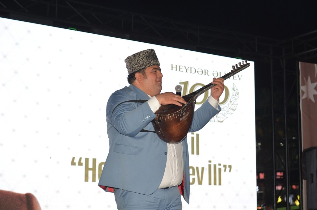 Lənkəranda Ulu Öndərlə bağlı konsert keçirildi - FOTOLAR
