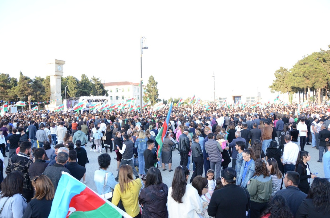 Neftçalada Heydər Əliyevlə bağlı konsert təşkil olundu - FOTOLAR