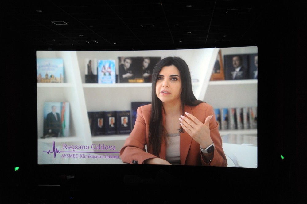 Ulu Öndərə həsr edilən “Baharın yüzüncü anı” sənədli filminin təqdimatı olub - FOTOLAR