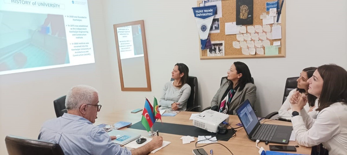 AzMİU əməkdaşları Yıldız Texniki Universitetində olublar - FOTO