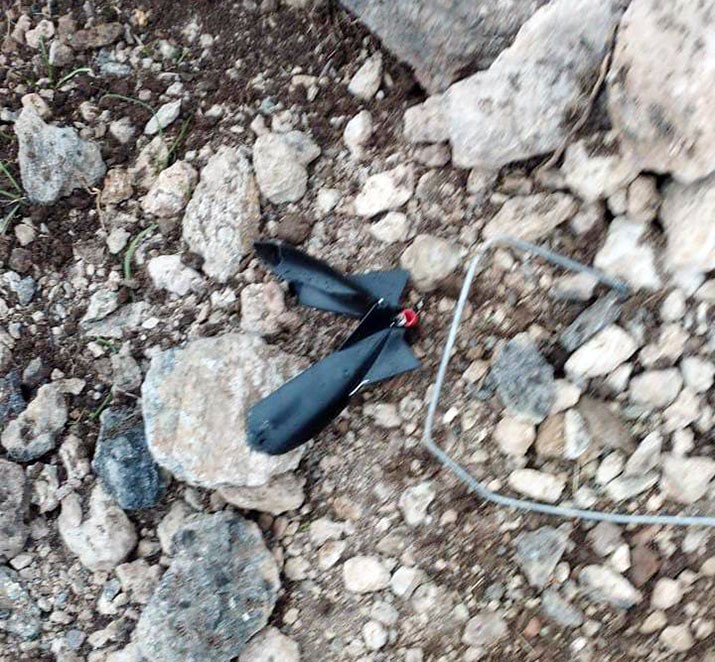 Ermənistan silahlı qüvvələri döyüş PUA-ları tətbiq edib (FOTOLAR)