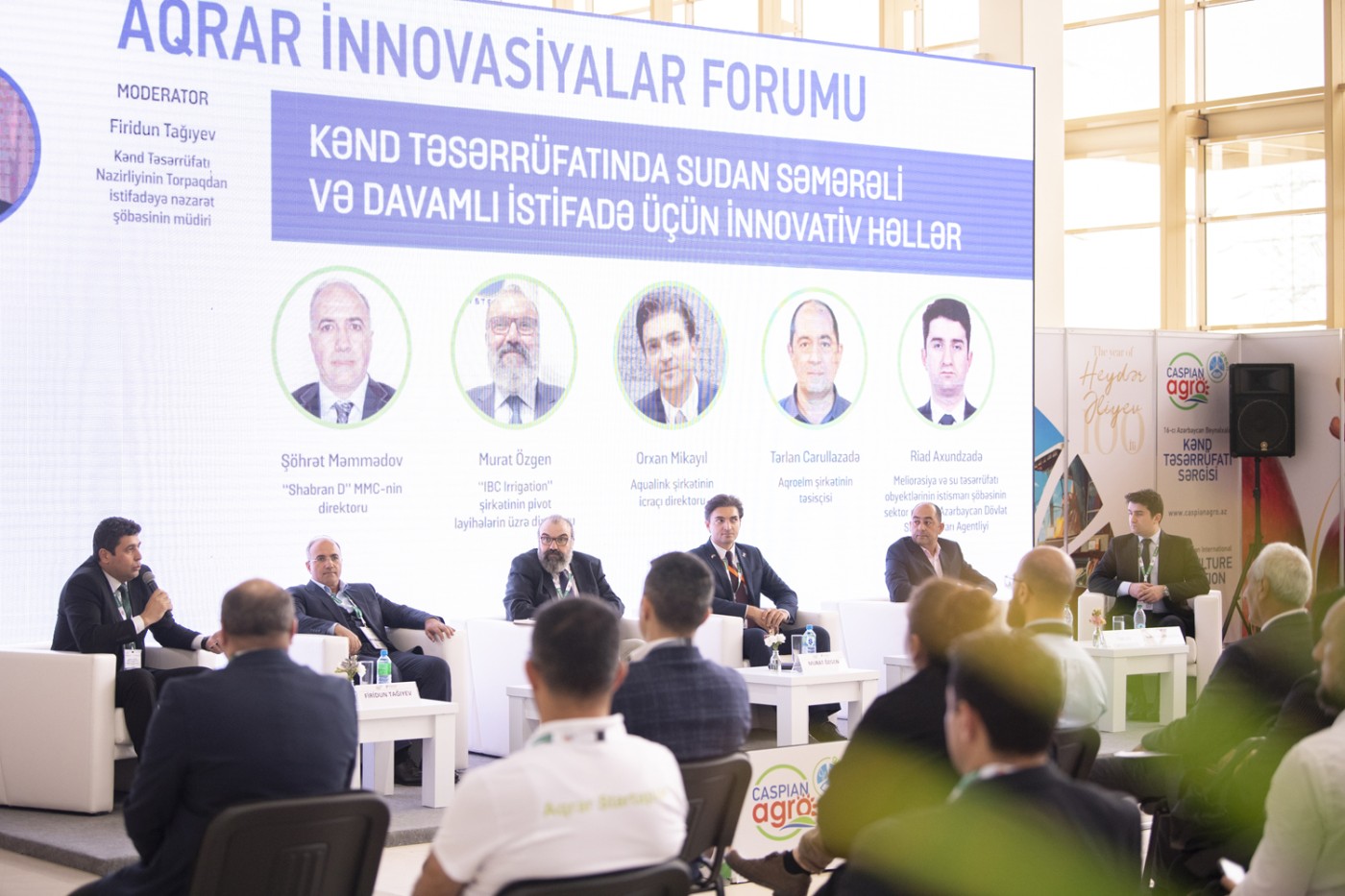 “Caspian Agro” çərçivəsində panel sessiyalar keçirilir - FOTOLAR