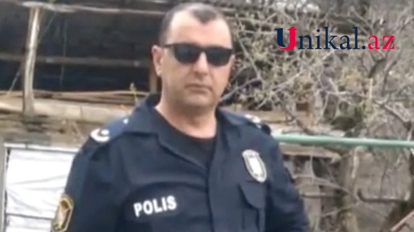Qəzada ölən polisin FOTOSU