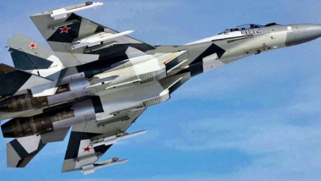 Rusiyanın Su-35 təyyarəsi Ukraynada qəzaya uğradı