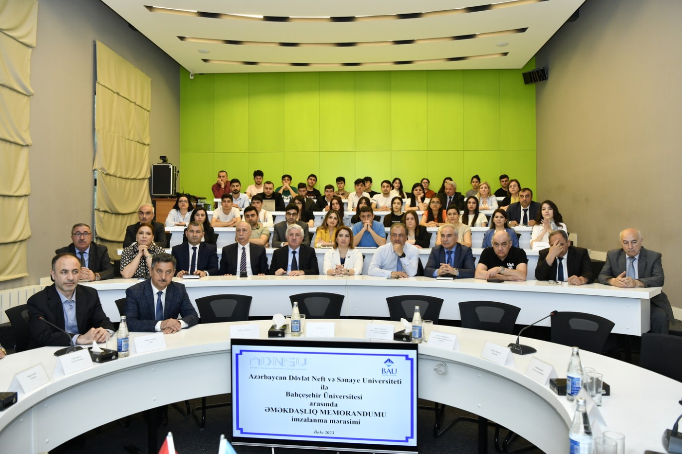 ADNSU ilə Bahçeşehir Universiteti arasında Memorandum imzalanıb - FOTO