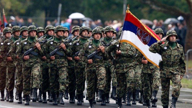 Serbiya ordusunu Kosovo yaxınlığında yerləşdirdiyinielan etdi